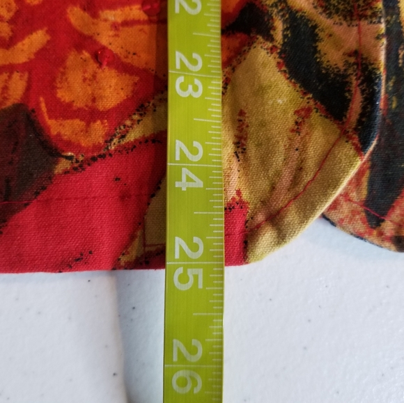 Gandy Couture Colorful Fall Print Jacket Sz XL W/Beading/Sequin - Picture 4 of 13